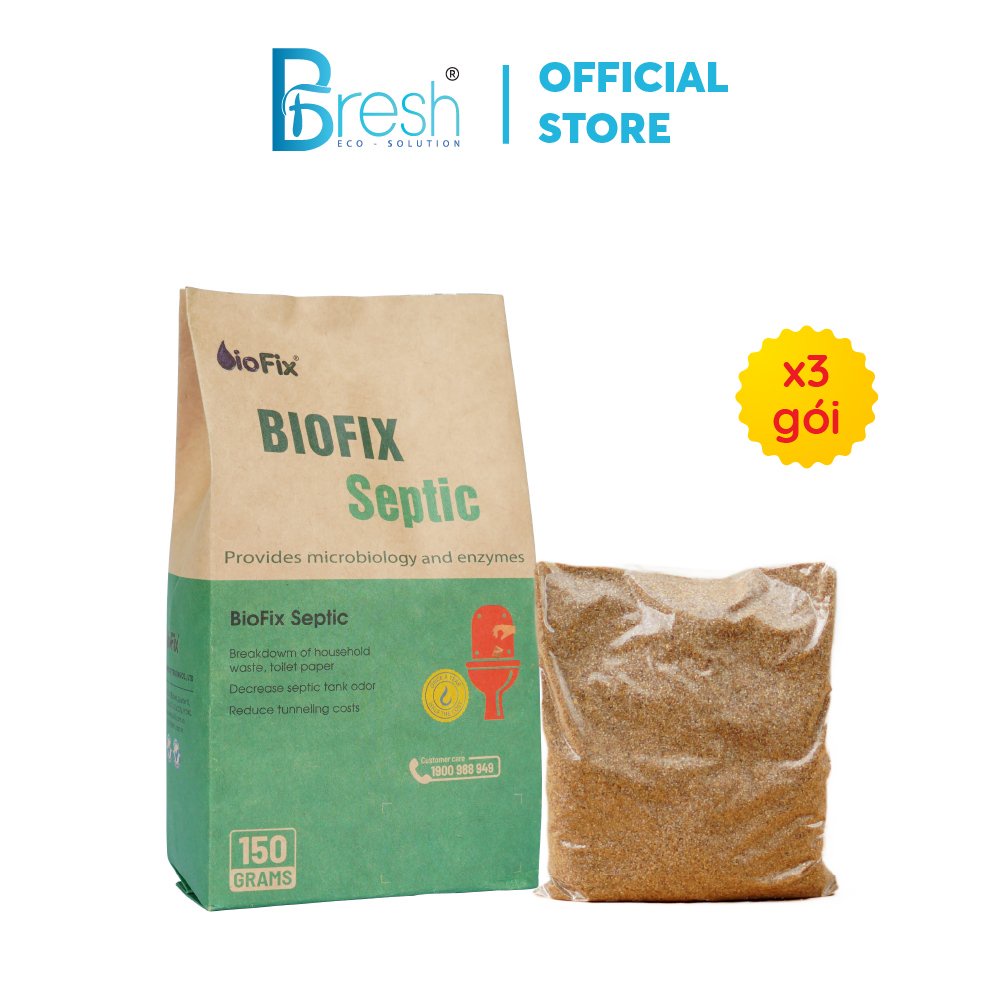 Jual [Combo 3 pack] BFRESH Microbiological treatment of septic tanks ...