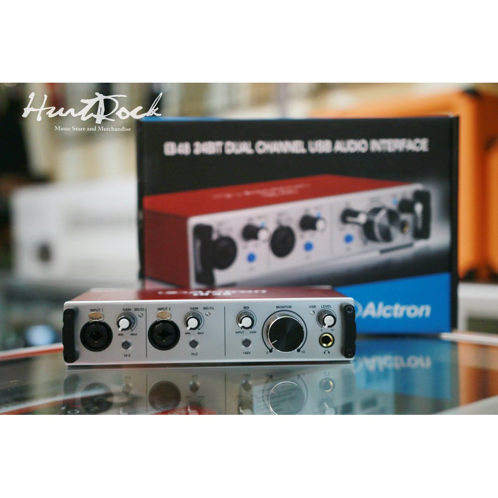 Jual Alctron U48 Soundcard Recording Murah | Shopee Indonesia
