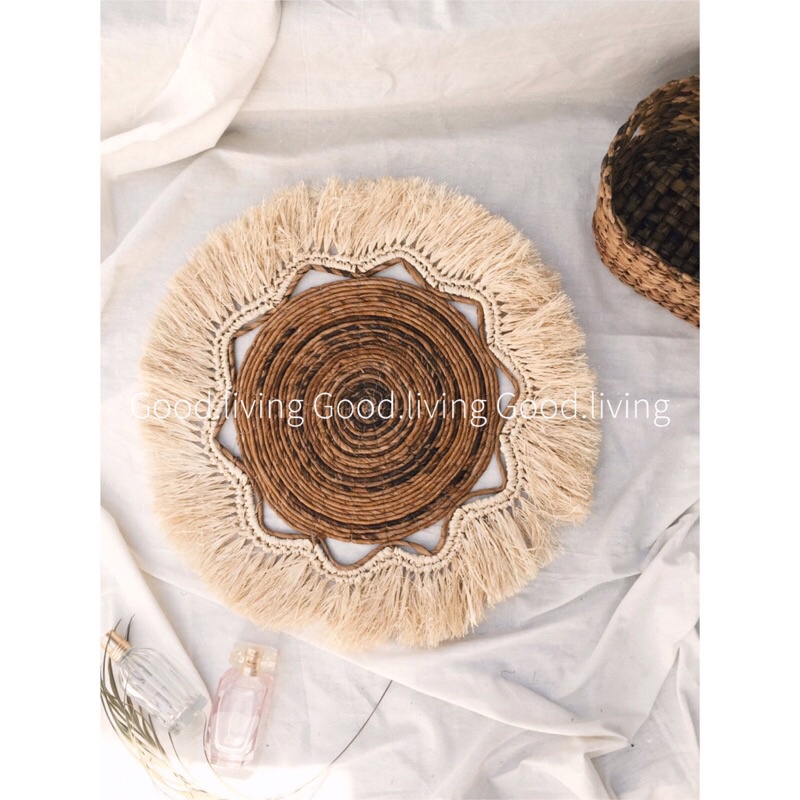 Jual Good.living Walldecor pelepah pisang rumbai | hiasan dinding ...
