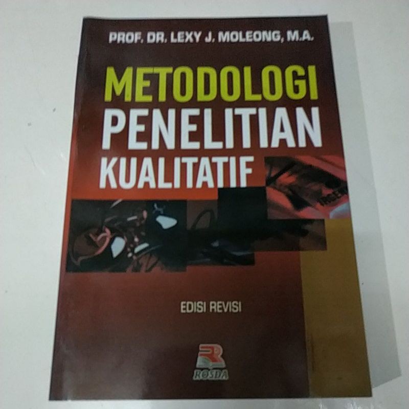 Jual METODOLOGI PENELITIAN KUALITATIF EDISI REVISI | Shopee Indonesia