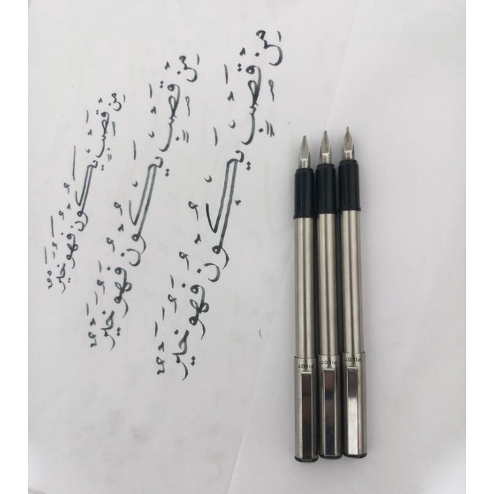 Jual 3 pilot stilografica pen / pilot calligraphy pen Shopee Indonesia