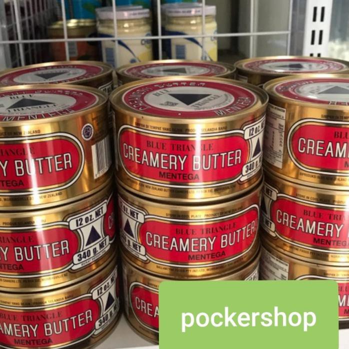 Jual BUTTER SEGITIGA BLUE TRIANGLE 340GR - TANPA BUBBLE | Shopee Indonesia