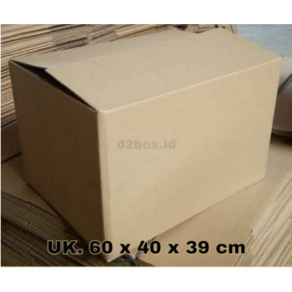 Jual [MIN. ORDER 5PCS] Dus Besar 60x40x39 Single Wall / Dus Pindahan ...