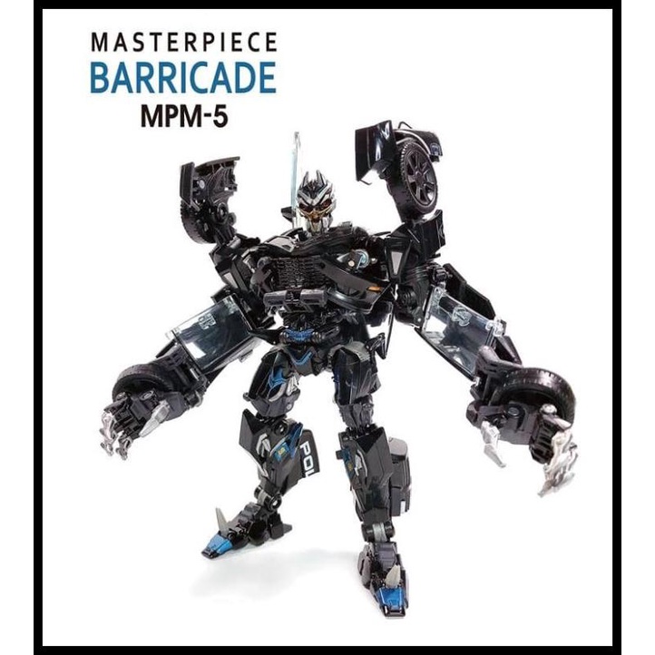 Jual Mpm-05 Barricade Transformers Masterpiece Takara Tomy Hasbro 