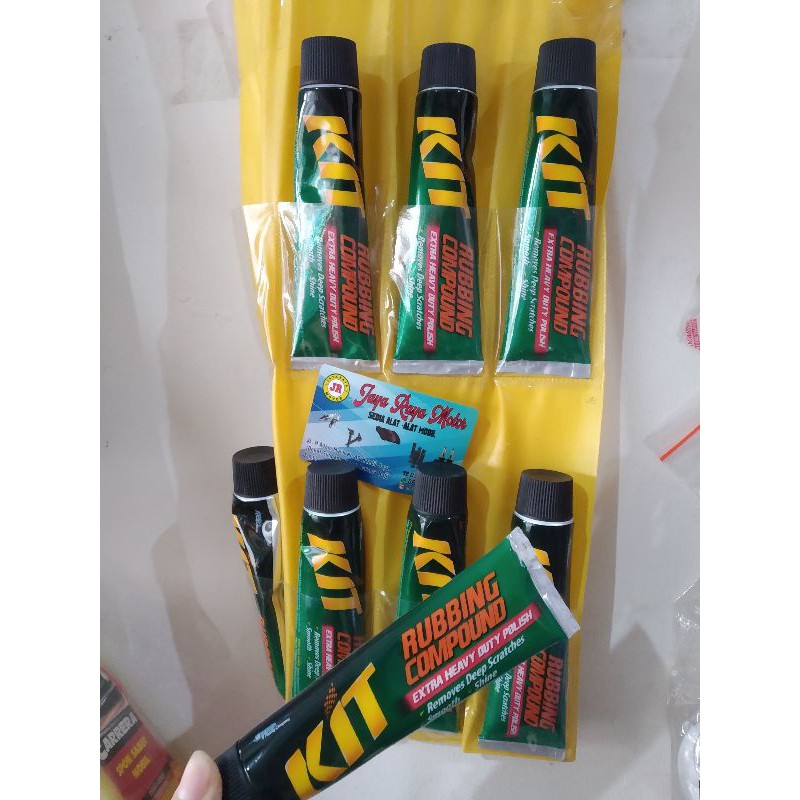 Jual Kompon Mobil Motor Kompon Odol KIT RUBBING Compound 60gram