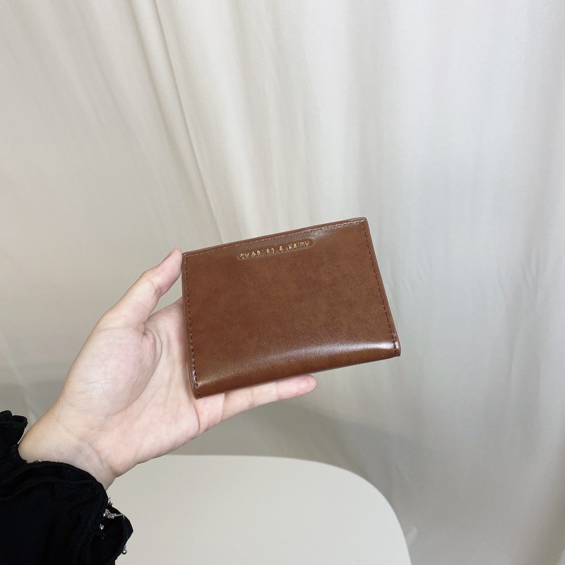 Jual Charles Keith Top Zip Mini Wallet Shopee Indonesia