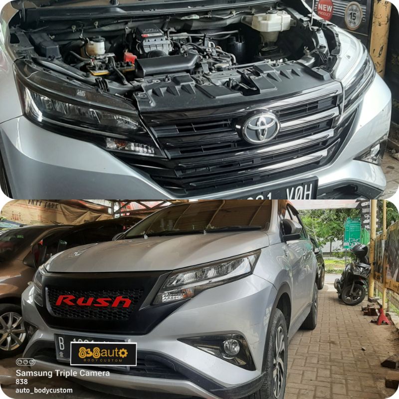 Jual Grill All New Rush Terios Jaring Racing Shopee Indonesia