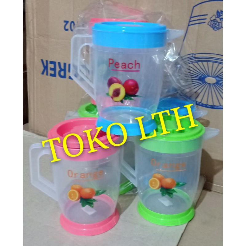 Jual Eskan Teko Air Plastik 1700 Ml Yuriko Waterjug Pitcher Hommy 3802 Shopee Indonesia 6319