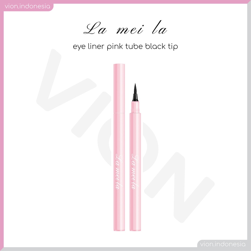 Jual LAMEILA Eyeliner Black Pencil Pensil Cair Warna Hitam Profesional Anti Air Tahan Lama