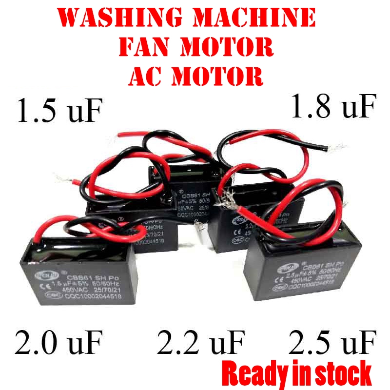 Jual Cbb61 Kapasitor Cbb61 Untuk Komponen Kipas Angin Elektrik Shopee