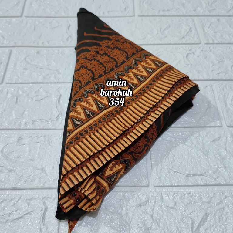 Jual COD...!!! Iket Segitiga Motif Modang Halus / Cabut #Adat #Jawa # ...
