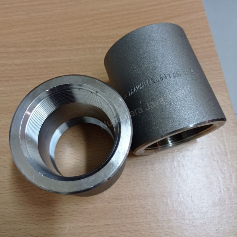 Jual Socket Coupling Besi A105 3000 psi NPT 2 