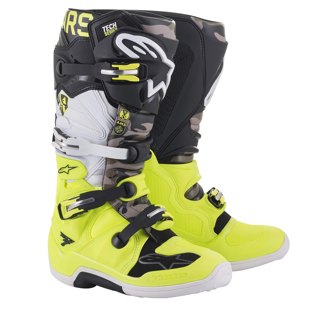 Jual Sepatu Cross / Sepatu Trail Alpinestars Tech 7 Limited Edition AMS ...