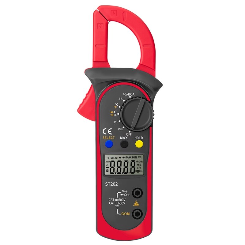 Jual Tang Ampere Amper Clamp Meter Digital Multimeter Voltage ST202 Tes ...