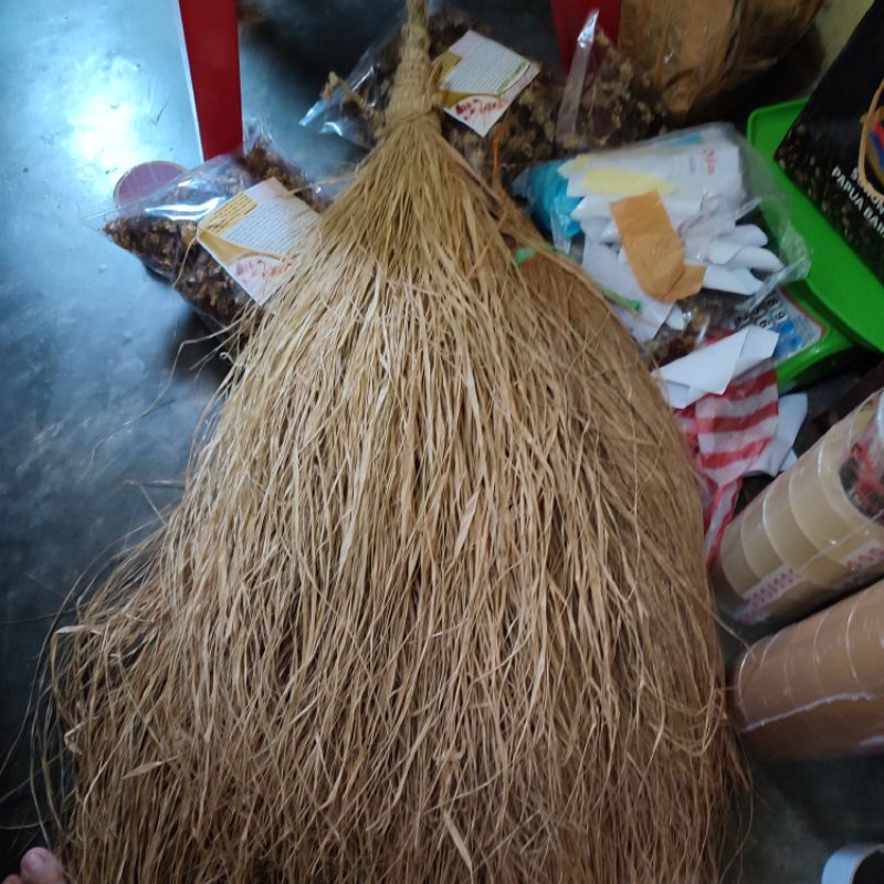 Jual Rok rumbai Papua bahan pucuk sagu asli untuk tari yospan adat ...