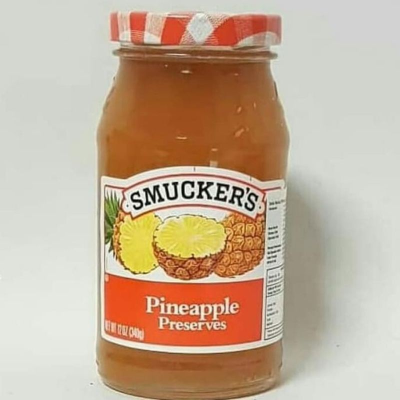 Jual Selai Smuckers Pineapple Preserves 340 Gram Smucker's Selai Nanas