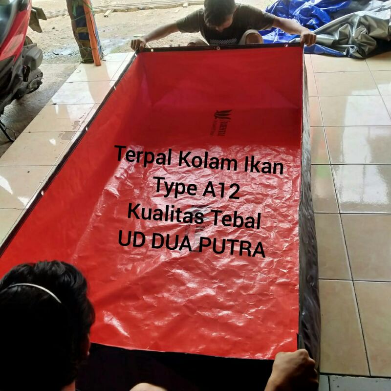 Jual Terpal Kolam Ikan Type A Ukuran P Cm L Cm T Cm Shopee Indonesia