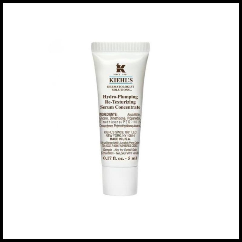 Jual Kiehls hydro plumping retexturizing serum travel size Shopee