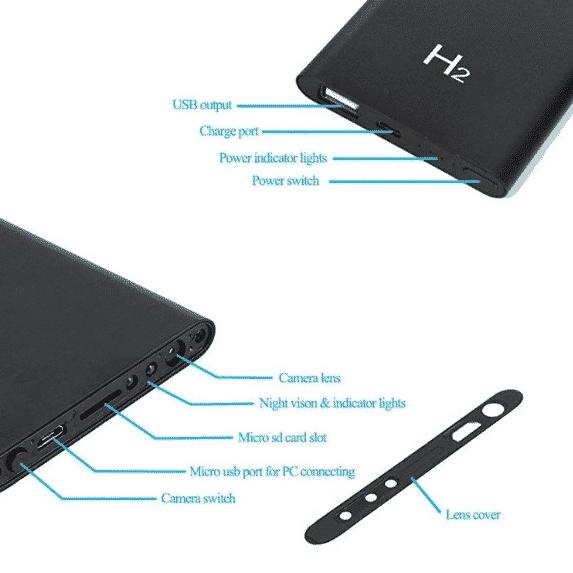 Jual Powerbank Camera / Powerbank Original Kamera / Spy cam / Powerbank ...