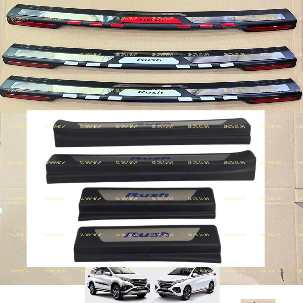 Jual Paket Sillplate Samping Belakang All New Rush Terios Up Gr Sport Exclusive