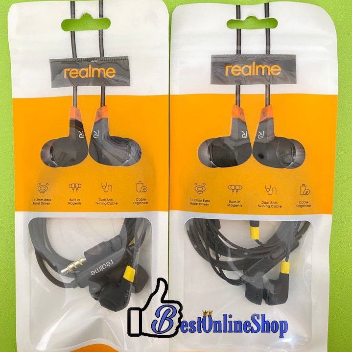 Jual HEADSET REALME BUDS IN-EAR EARPHONE R40 | Shopee Indonesia