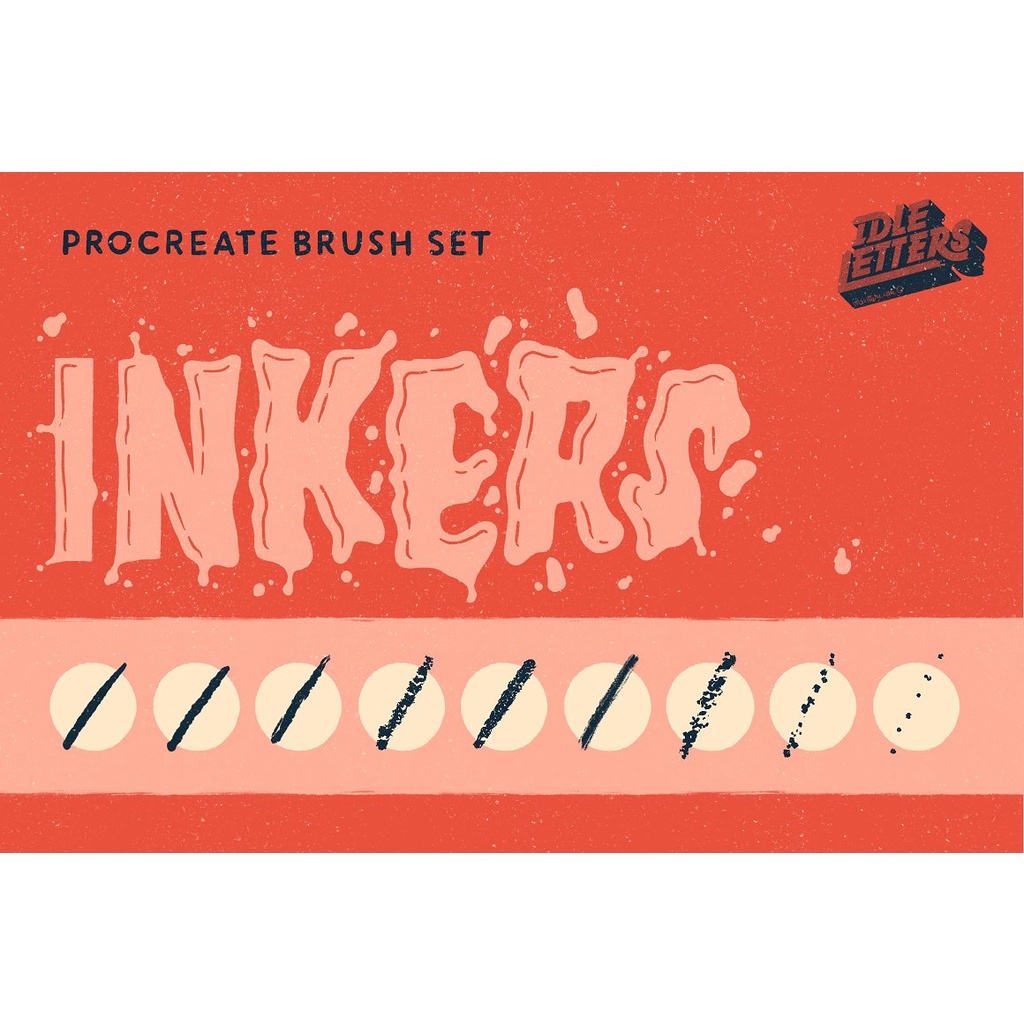 Jual Procreate Brush - Inkers Procreate Brush Set | Shopee Indonesia