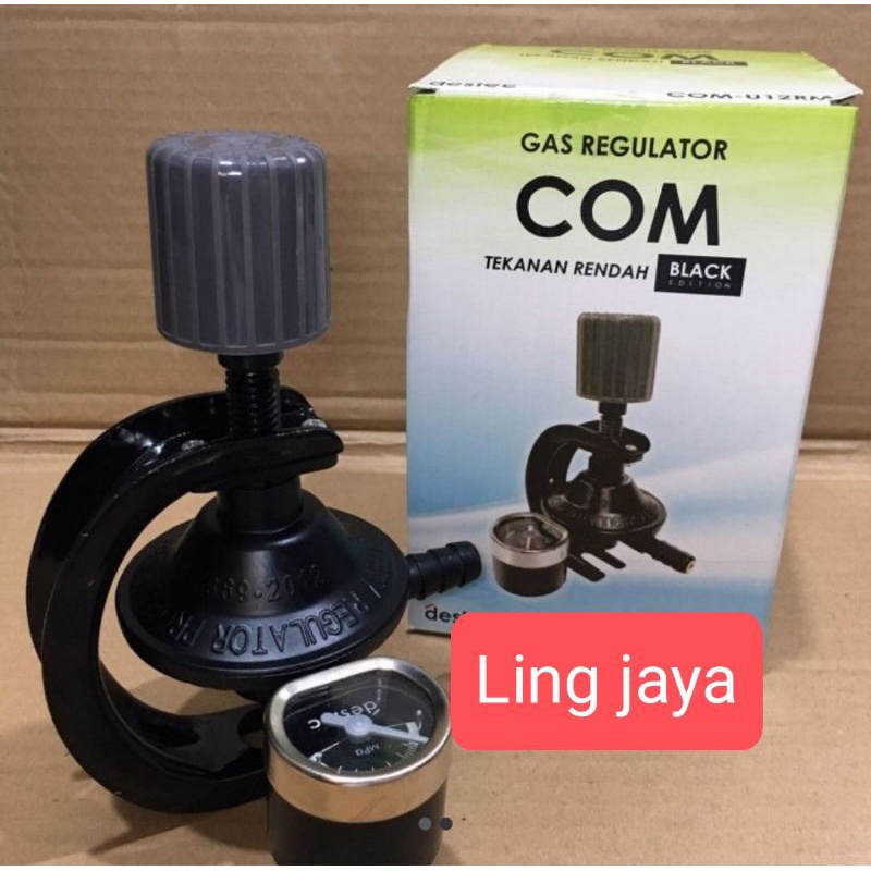 Jual REGULATOR GAS DESTEC 201M METER KEPALA REGULATOR GAS LPG MODEL