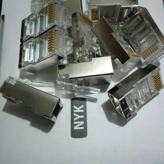 Jual Connector rj45 konektor pin rj45 besi NYK | Shopee Indonesia