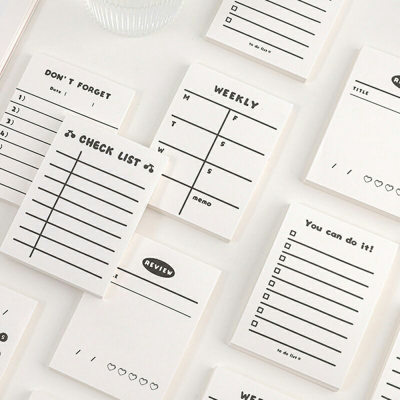 Jual Sticky Notes White Fancy 50 Lembar | Shopee Indonesia