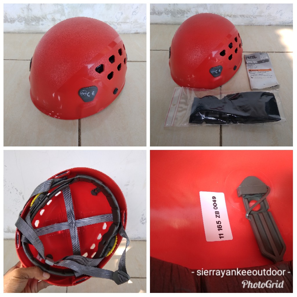 Jual HELM LEGENDARIS PETZL ECRIN ROC R01 FOR MOUNTAINEERING CAVING ...