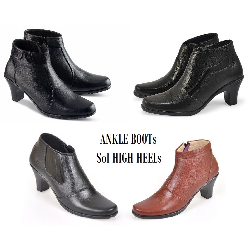 Ankle boots wanita deals