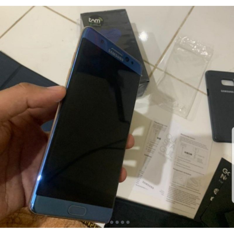 良品 Galaxy Note FE ブルー 64GB（良品 Galaxy Note FE ブルー