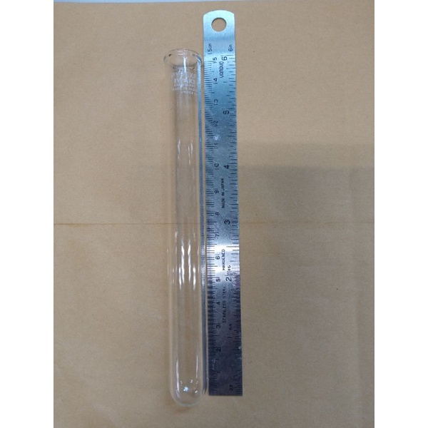 Jual tabung reaksi iwaki pyrex 15ml/ teat tube iwaki pyrex 15ml ...