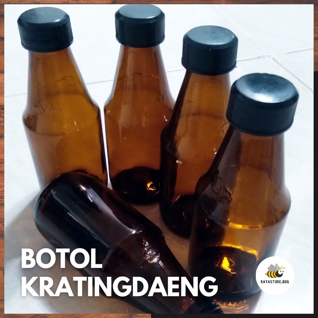 Jual Botol Kaca Bekas Minuman Kratingdaeng - 150 ml (sudah beserta ...