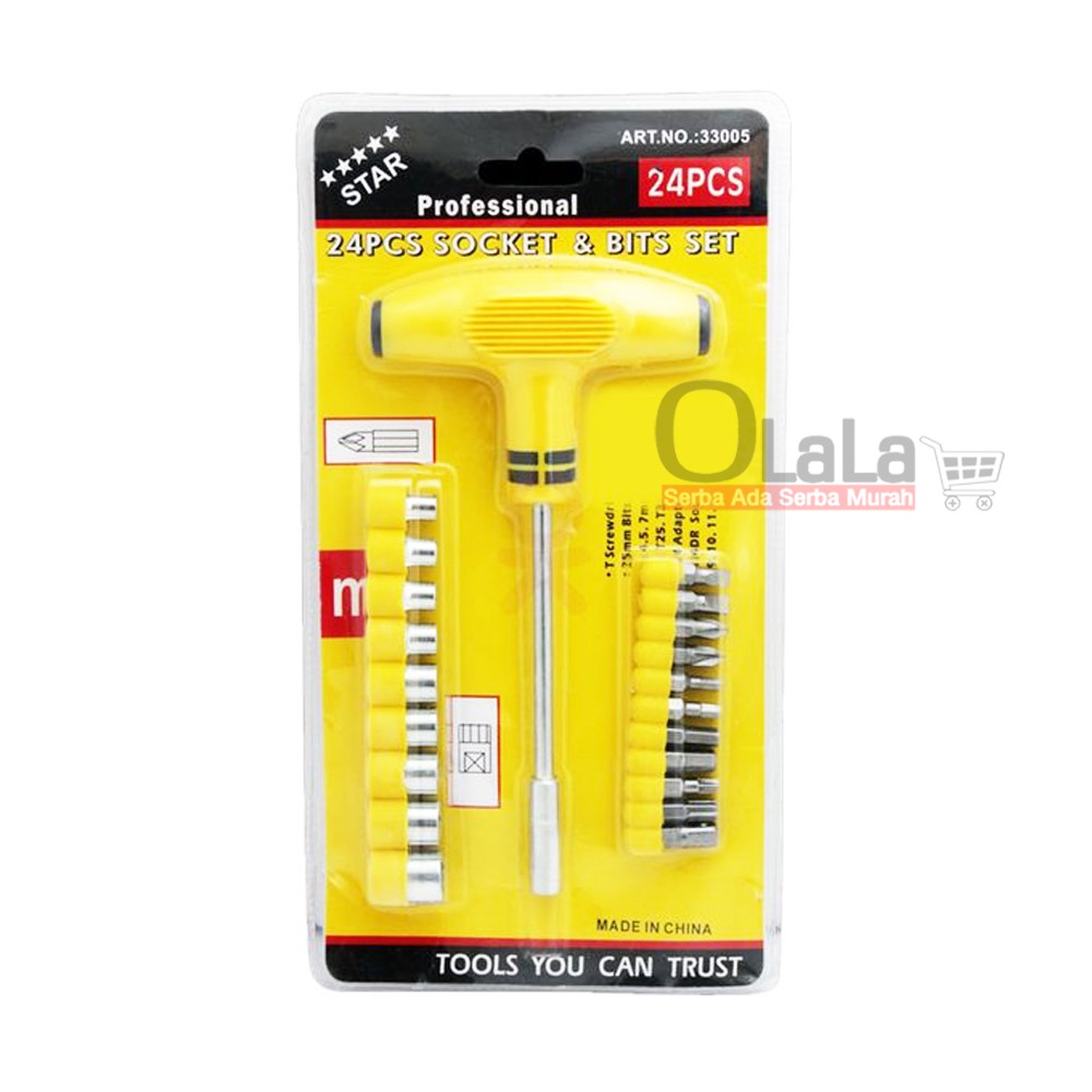 Jual Obeng Kunci Sock T Plus Palu In Screwdriver Tools Kuning Jl