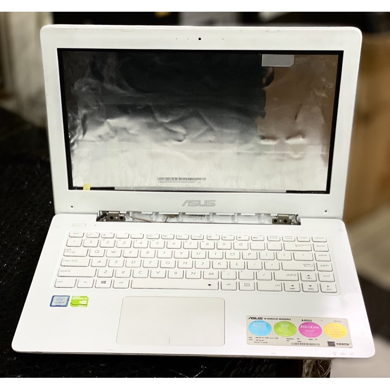 Casing Laptop Asus A456U White Second