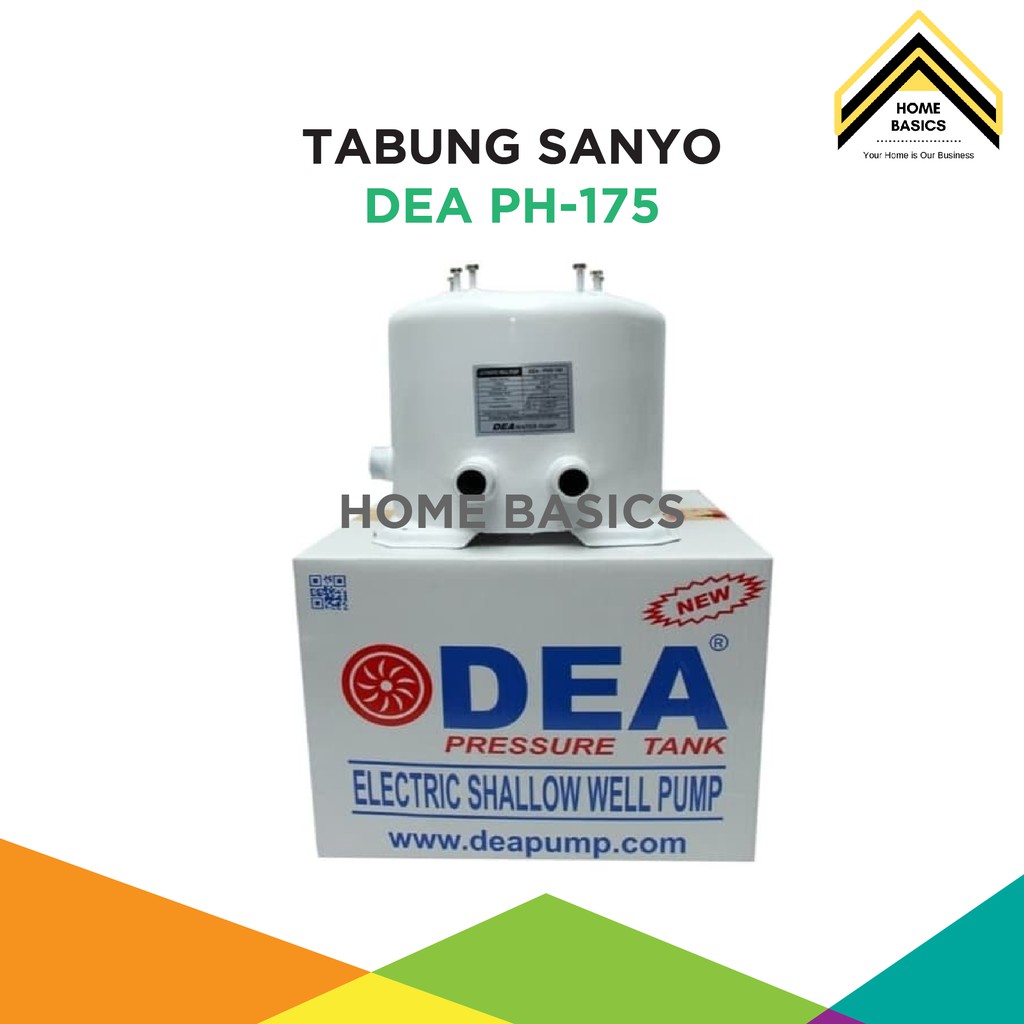 Jual Tabung Pompa Air Sanyo Dea Ph P H C Tangki Pressure Tank Shopee Indonesia