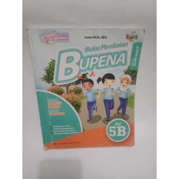 Jual buku penilaian bupena jilid 5B untuk SD kelas 5 kurikulum 2013 ...