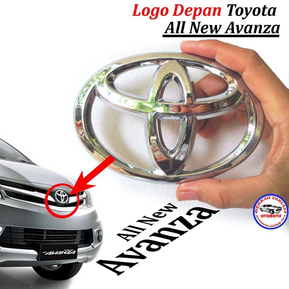 Jual Emblem Logo Depan Toyota All New Avanza Shopee Indonesia