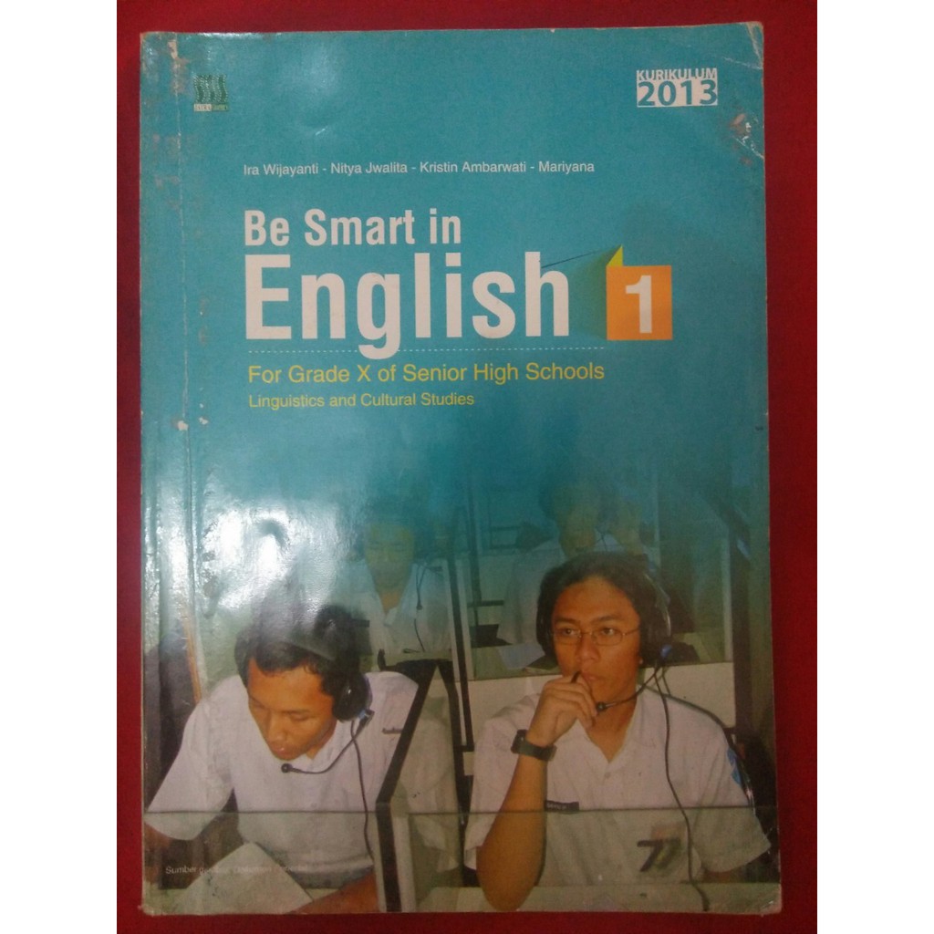 Jual Buku Be Smart In English 1 Untuk SMA Kelas X/10 PT Wangsa Jatra ...