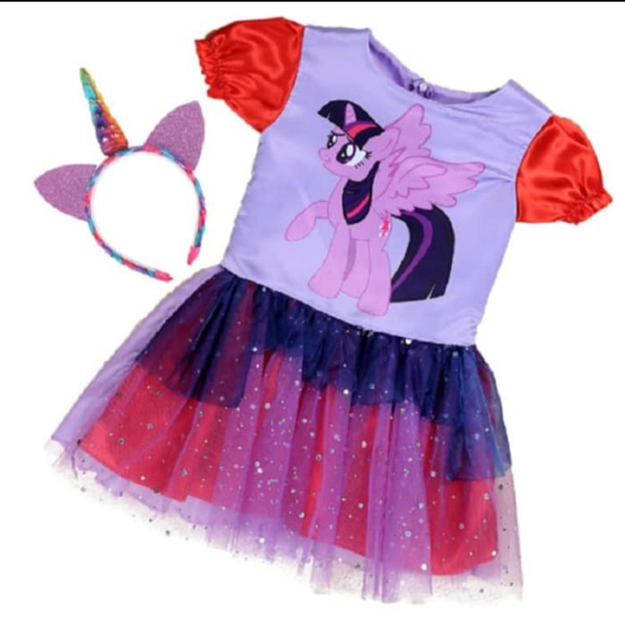 Jual SALE!!! Baju dress anak balita tutu rainbow My little pony