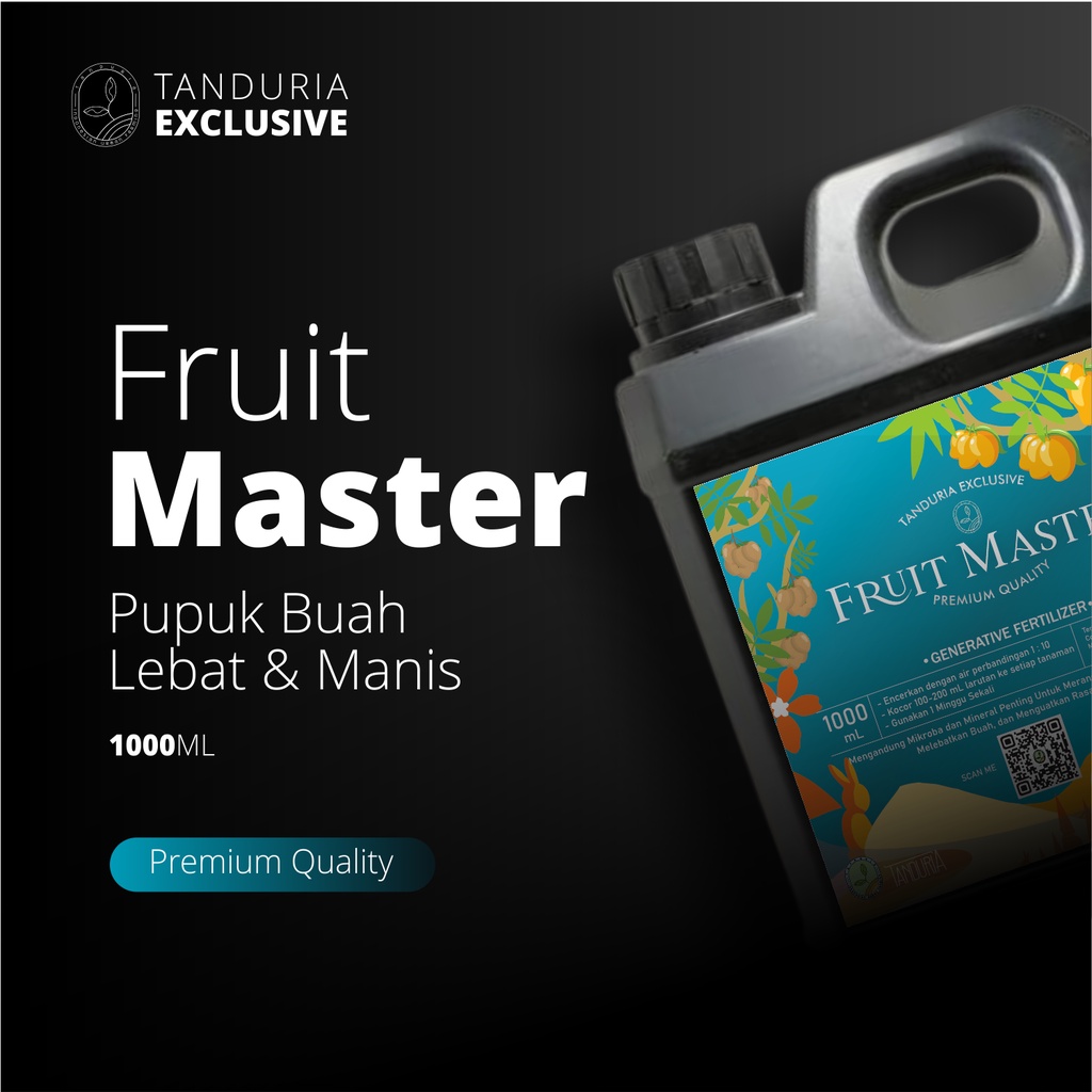 Product Image Tanduria - Fruit Master 1 Liter Pupuk Organik Cair Buah Generatif