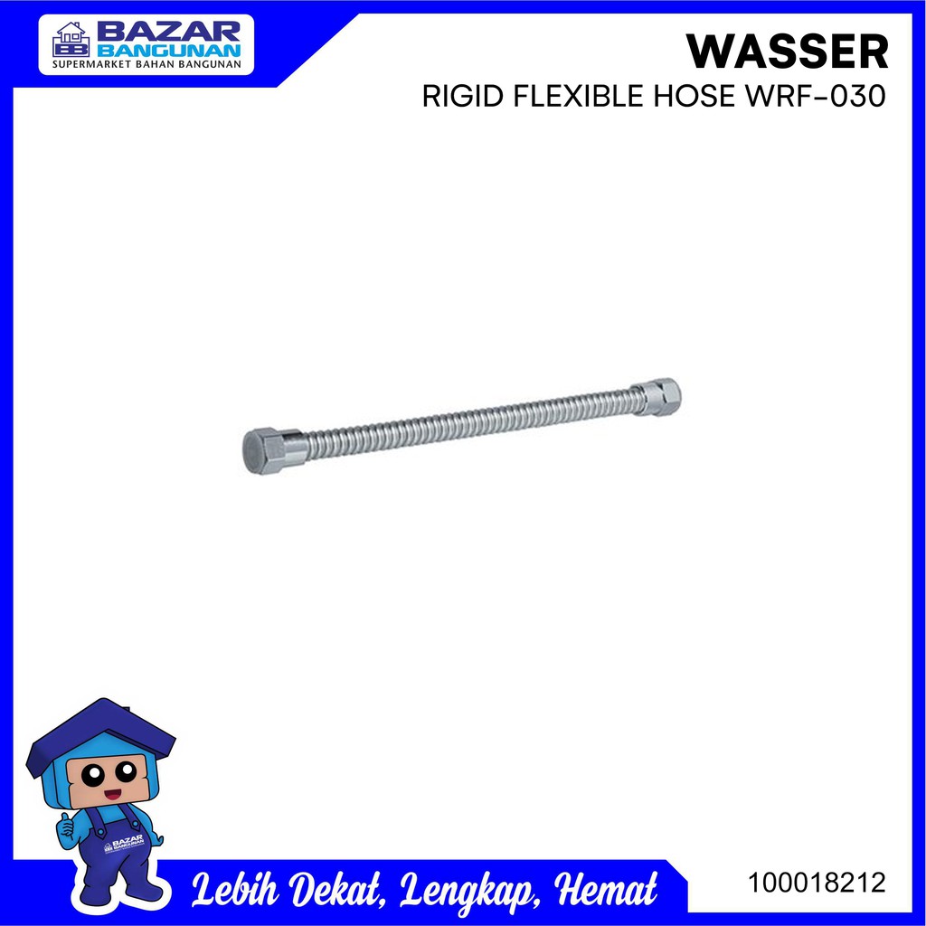 Jual Wasser - Rigid Flexible Hose / Selang Fleksibel Kaku Wrf 030 30 Cm ...
