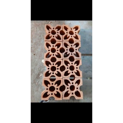 Jual roster tanah liat Terakota sekatan rumah | Shopee Indonesia