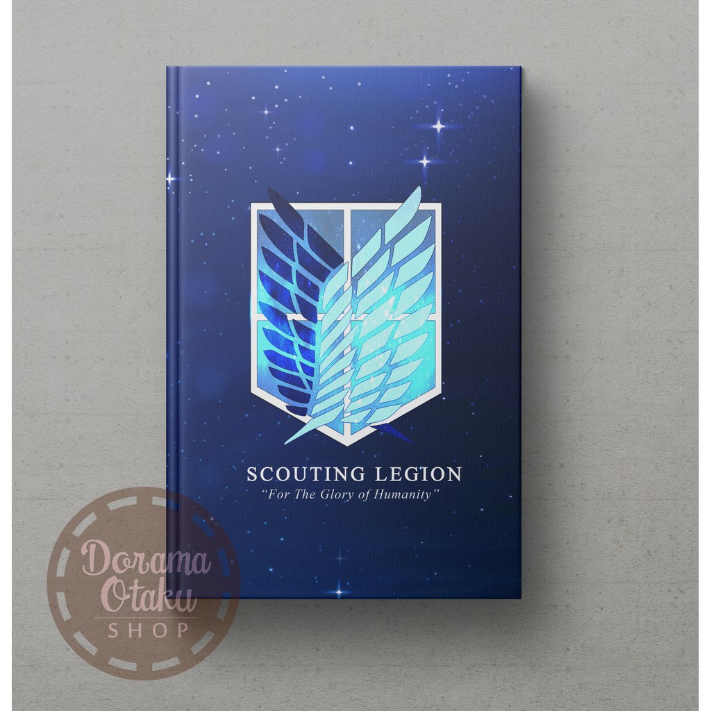 Jual Attack On Titan Galaxy Notebook | Shopee Indonesia
