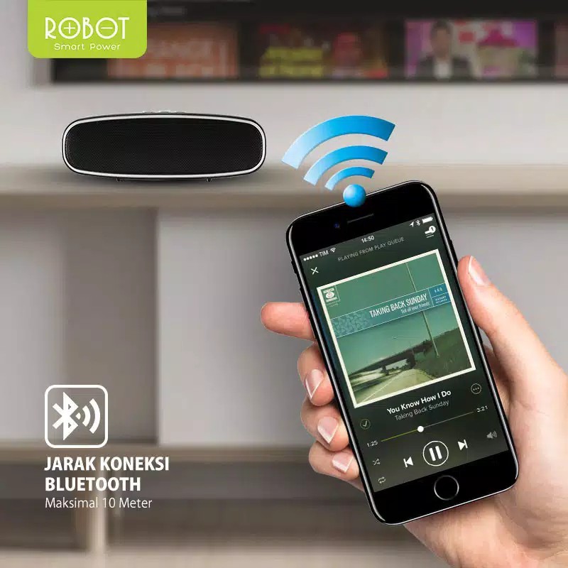 Jual Speaker Bluetooth Robot RB210 Portable Wireless Super Bass Mini ...