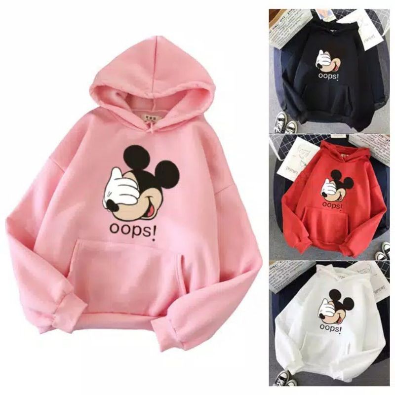 Baju hoodie perempuan shopee hot sale