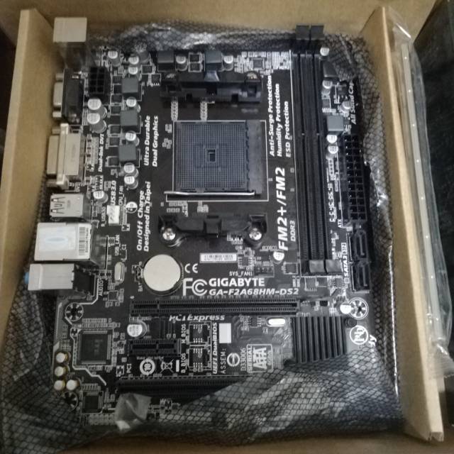 Jual Motherboard Gigabyte F2A68HMDS2 utk AMD A Series A6,A8,A10 Apu