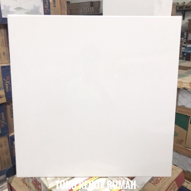 Jual Keramik 60x60 Putih Polos Glossy Keramik Lantai Putih Polos