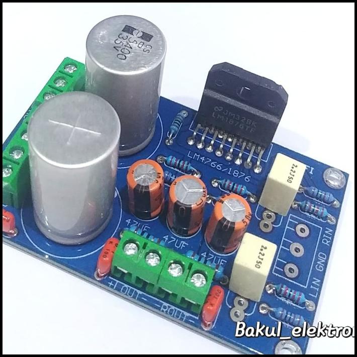 Jual Kit Amplifier Lm1876 Stereo Gainclone Shopee Indonesia